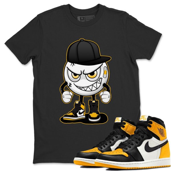 Mischief Unisex Crew Neck T-Shirt - Shirt To Match 1s Taxi Yellow Toe Jezsport.com