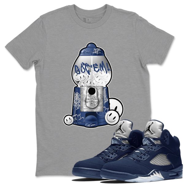 Gumball Machine Unisex Crew Neck Sneaker Matching Tee Shirt To Match 5s Georgetown Jezsport.com