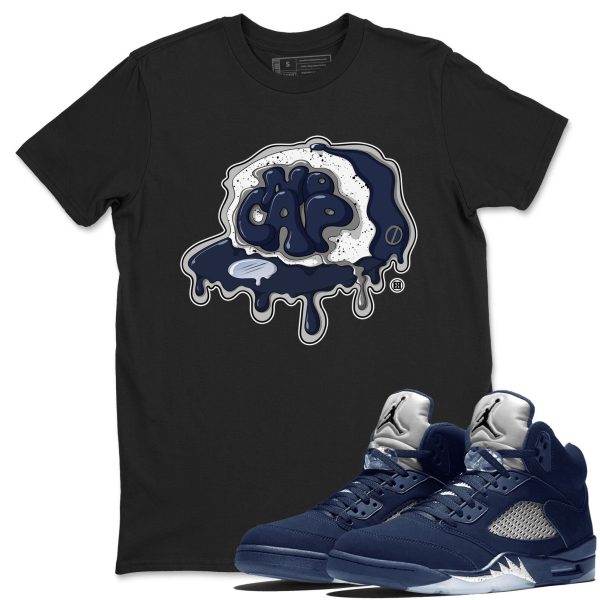 No Cap Unisex Crew Neck Sneaker Matching Tee Shirt To Match 5s Georgetown Jezsport.com