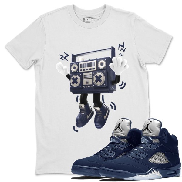 90s Radio Boy Unisex Crew Neck Sneaker Matching Tee Shirt To Match 5s Georgetown Jezsport.com