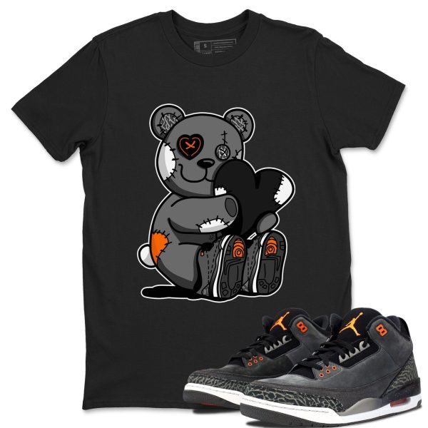 Hugging Bear Special Halloween Unisex Crew Neck Shirt To Match 3s Fear Jezsport.com