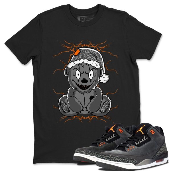 Creepy Bear Special Halloween Unisex Crew Neck Shirt To Match 3s Fear Jezsport.com