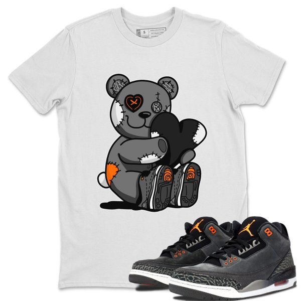 Hugging Bear Special Halloween Unisex Crew Neck Shirt To Match 3s Fear Jezsport.com