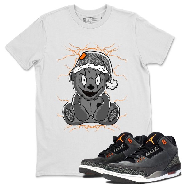 Creepy Bear Special Halloween Unisex Crew Neck Shirt To Match 3s Fear Jezsport.com