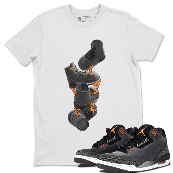 Gum Stuck On Shoes Special Halloween Unisex Crew Neck Shirt To Match 3s Fear Jezsport.com