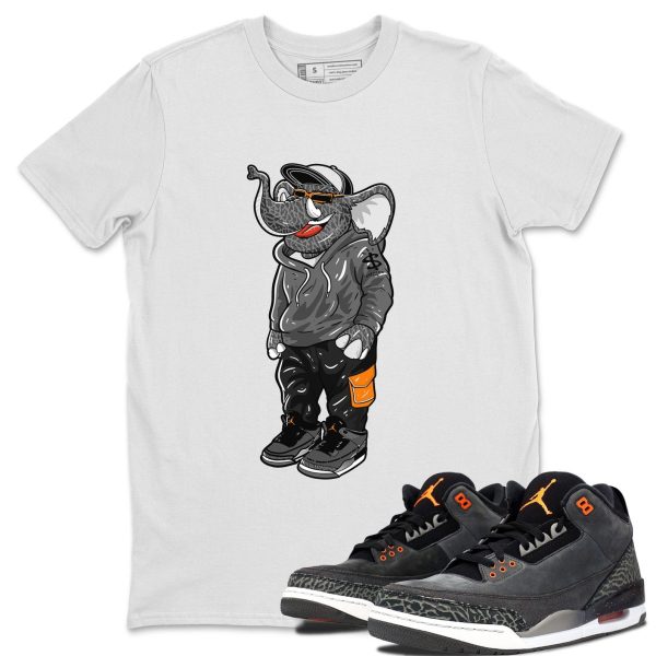 Sneakerhead Elephant Special Halloween Unisex Crew Neck Shirt To Match 3s Fear Jezsport.com