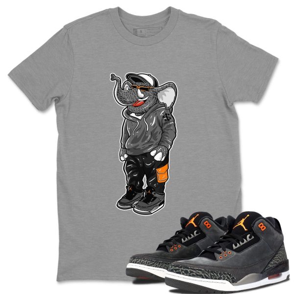 Sneakerhead Elephant Special Halloween Unisex Crew Neck Shirt To Match 3s Fear Jezsport.com