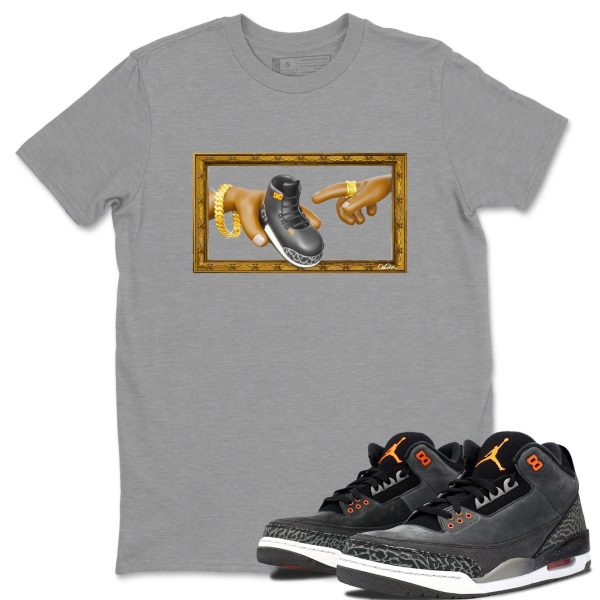 The Creation of Adam Special Halloween Unisex Crew Neck Shirt To Match 3s Fear Jezsport.com