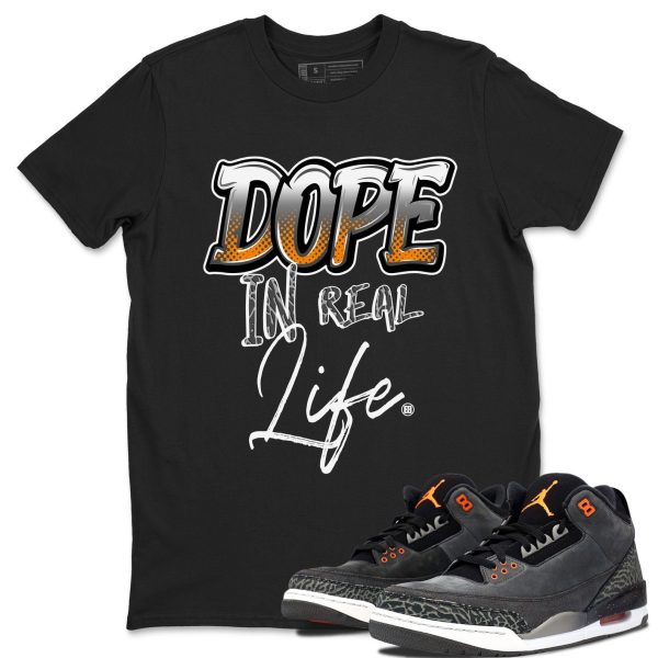 Dope In Real Life Special Halloween Unisex Crew Neck Shirt To Match 3s Fear Jezsport.com