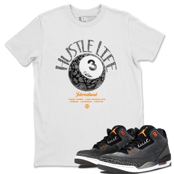 Hustle Life Special Halloween Unisex Crew Neck Shirt To Match 3s Fear Jezsport.com