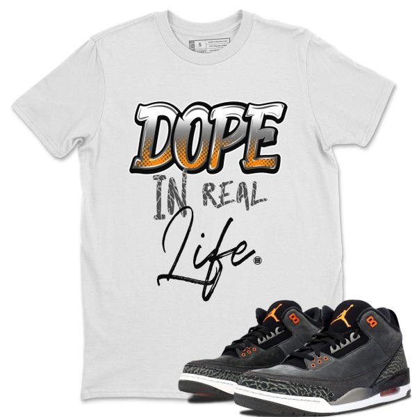 Dope In Real Life Special Halloween Unisex Crew Neck Shirt To Match 3s Fear Jezsport.com