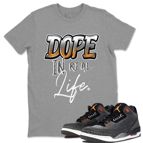 Dope In Real Life Special Halloween Unisex Crew Neck Shirt To Match 3s Fear Jezsport.com