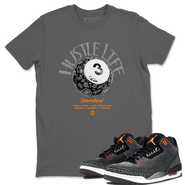 Hustle Life Special Halloween Unisex Crew Neck Shirt To Match 3s Fear Jezsport.com