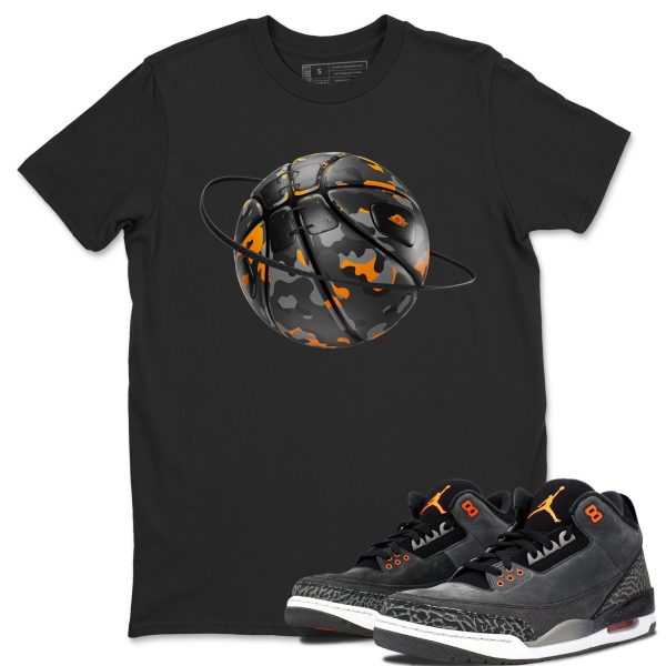 Camo Basketball Planet Special Halloween Unisex Crew Neck Shirt To Match 3s Fear Jezsport.com