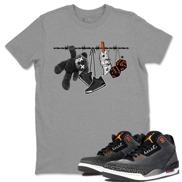 Clothesline Special Halloween Unisex Crew Neck Shirt To Match 3s Fear Jezsport.com