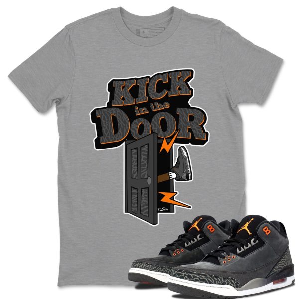 Kick In The Door Special Halloween Unisex Crew Neck Shirt To Match 3s Fear Jezsport.com