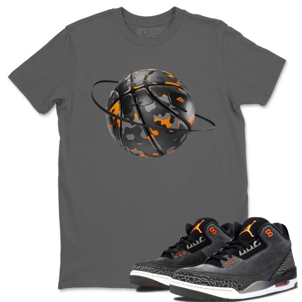 Camo Basketball Planet Special Halloween Unisex Crew Neck Shirt To Match 3s Fear Jezsport.com