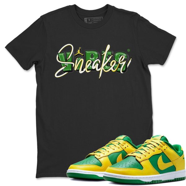 Sneaker Vibes Unisex Crew Neck Sneaker Matching Tee Shirt To Match Dunks Reverse Brazil Jezsport.com