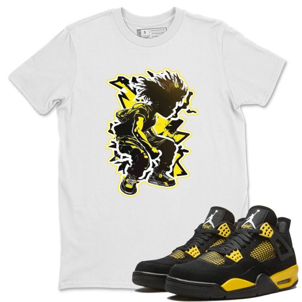 Thunder boy Unisex Crew Neck T-Shirt - Shirt To Match 4s Thunder Jezsport.com