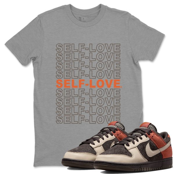 Self Love Unisex Crew Neck Sneaker Matching Tee Shirt To Match Red Panda Jezsport.com