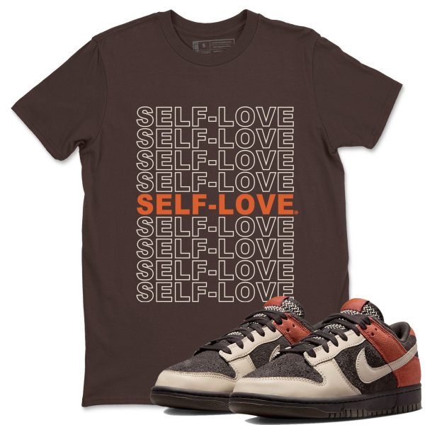 Self Love Unisex Crew Neck Sneaker Matching Tee Shirt To Match Red Panda Jezsport.com