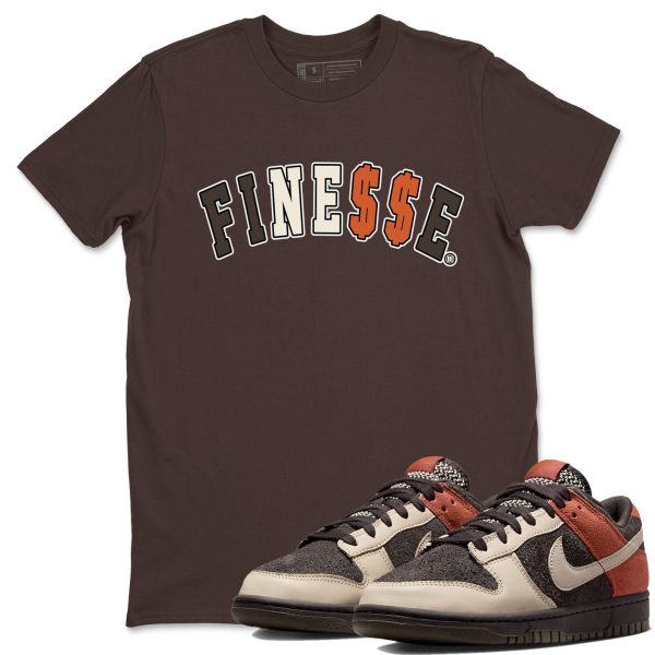 Finesse Unisex Crew Neck Sneaker Matching Tee Shirt To Match Red Panda Jezsport.com