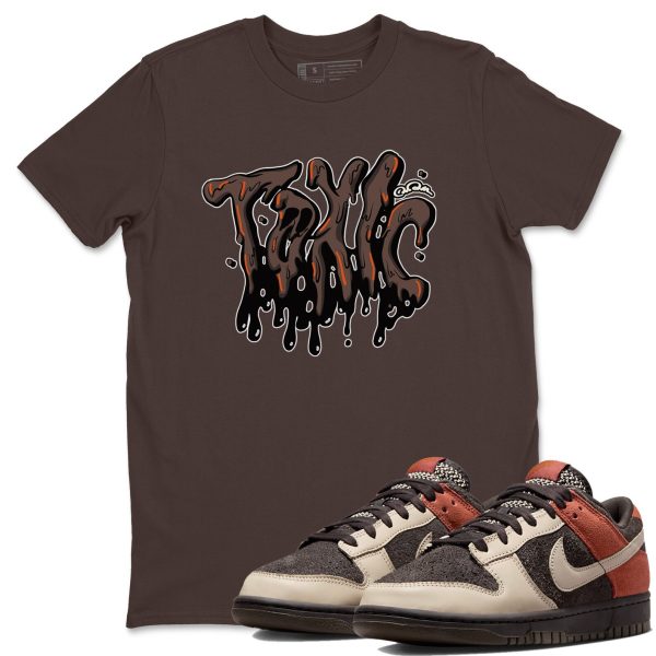 Toxic Unisex Crew Neck Sneaker Matching Tee Shirt To Match Red Panda Jezsport.com