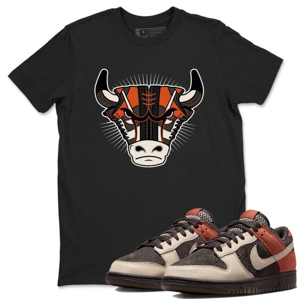 Sneaker Bull Head Unisex Crew Neck Sneaker Matching Tee Shirt To Match Red Panda Jezsport.com