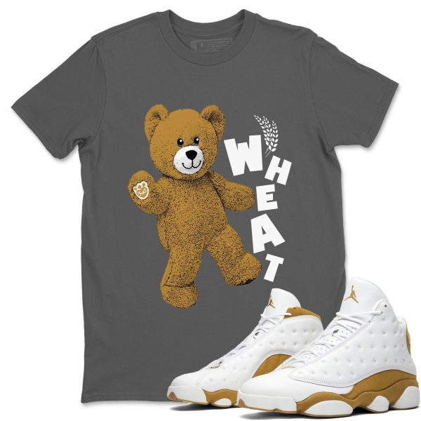 Hello Bear Unisex Crew Neck Sneaker Matching Tee Shirt To Match 13s Wheat Jezsport.com