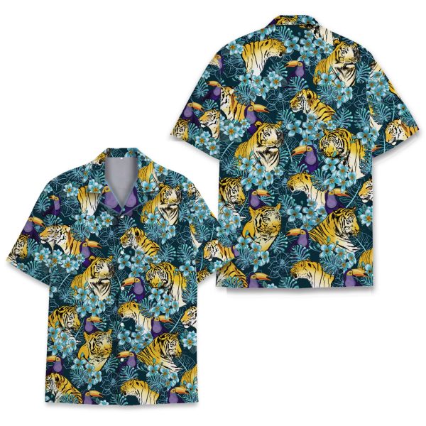 Tiger Hawaiian Shirt, Summer For Men and Women Jezsport.com