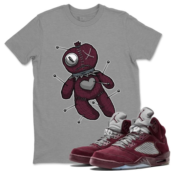 Coin Drop Unisex Tees - Sneaker Shirt To Match 5s Burgundy Jezsport.com