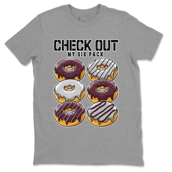 Check Out My Six Pack Unisex Tees - Sneaker Shirt To Match 5s Burgundy Jezsport.com