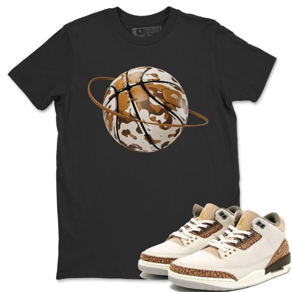 Camo Basketball Planet Unisex Tees - Sneaker Shirt To Match 3s Palomino Jezsport.com