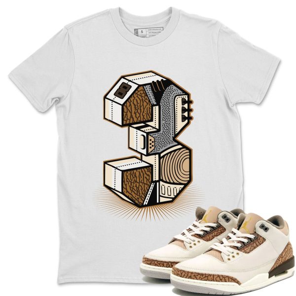 Number Statue Unisex Tees - Sneaker Shirt To Match 3s Palomino Jezsport.com