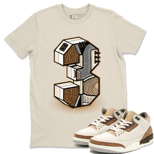 Number Statue Unisex Tees - Sneaker Shirt To Match 3s Palomino Jezsport.com