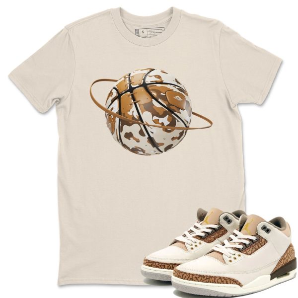 Camo Basketball Planet Unisex Tees - Sneaker Shirt To Match 3s Palomino Jezsport.com