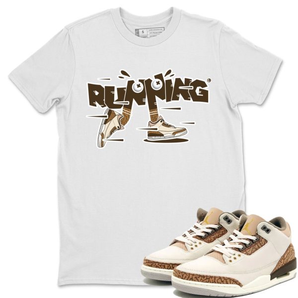 Running Shoes Unisex Tees - Sneaker Shirt To Match 3s Palomino Jezsport.com