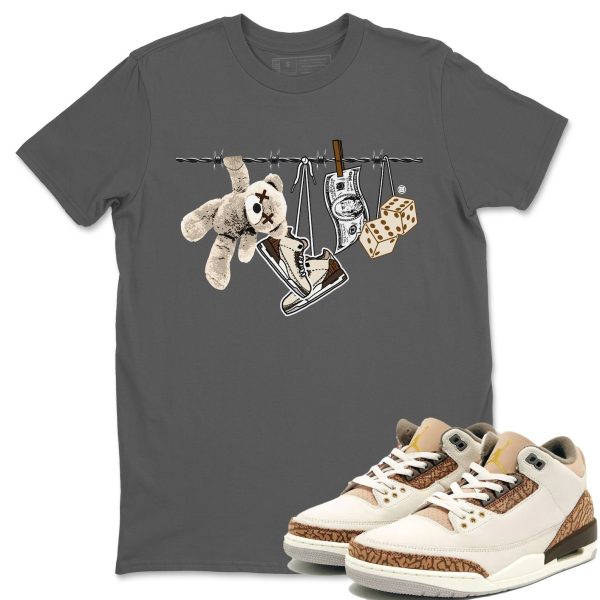 Clothesline Unisex Tees - Sneaker Shirt To Match 3s Palomino Jezsport.com