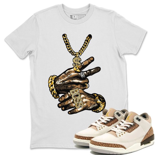 Tattoo Hands Unisex Tees - Sneaker Shirt To Match 3s Palomino Jezsport.com