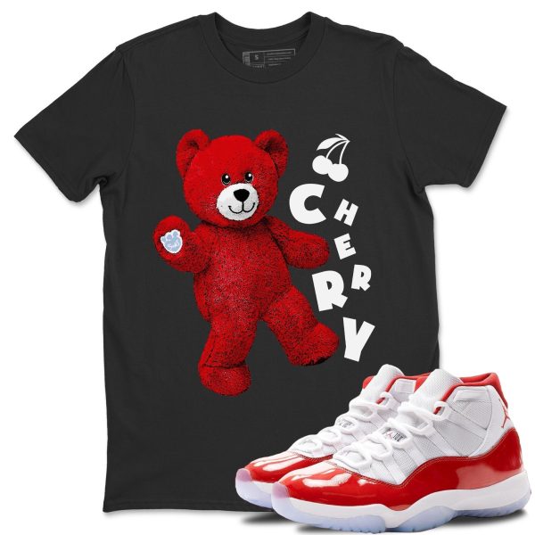 Hello Bear Unisex Tee - Sneaker Shirt To Match 11s Cherry Jezsport.com