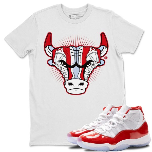 Sneaker Bull Head Unisex Tees - Sneaker Shirt To Match 11s Cherry Jezsport.com