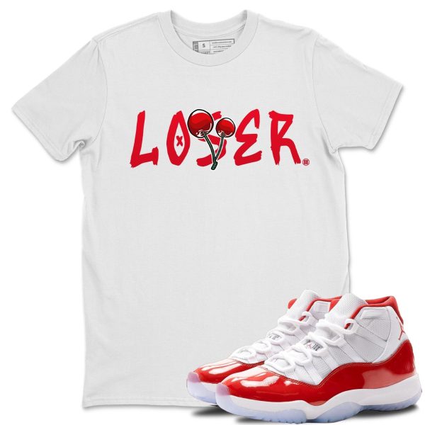 Loser Lover Unisex Tee - Sneaker Shirt To Match 11s Cherry Jezsport.com