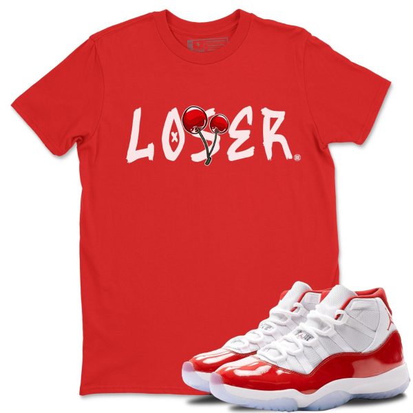 Loser Lover Unisex Tee - Sneaker Shirt To Match 11s Cherry Jezsport.com