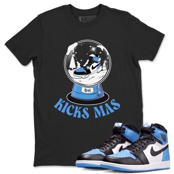 Snow Ball Unisex Tee - Sneaker Shirt To Match 1s UNC University Blue Jezsport.com