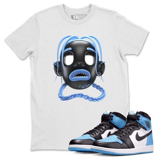 Goosebumps Boy Unisex Short Sleeve T-Shirt - Sneaker Shirt To Match 1s UNC University Blue Jezsport.com