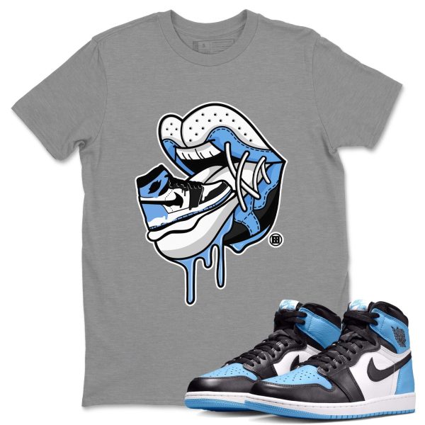 Sneaker Addiction 2 Unisex Short Sleeve T-Shirt - Sneaker Shirt To Match 1s UNC University Blue Jezsport.com