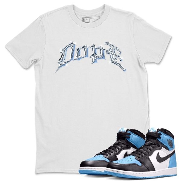 Dope Unisex Short Sleeve T-Shirt - Sneaker Shirt To Match 1s UNC University Blue Jezsport.com