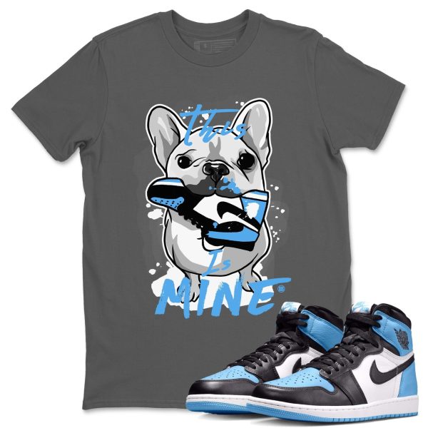 This Is Mine Unisex Short Sleeve T-Shirt - Sneaker Shirt To Match 1s UNC University Blue Jezsport.com