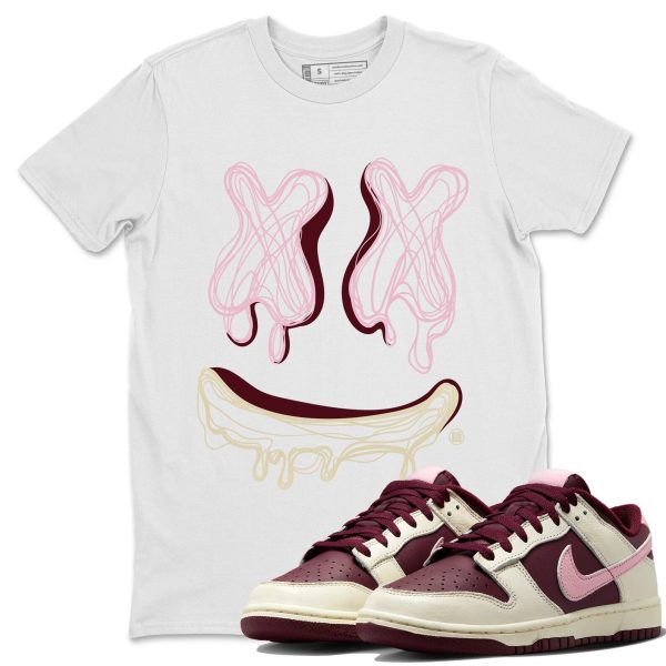 Smile Doodle Unisex Short Sleeve T-Shirt - Sneaker Shirt To Match Dunks Valentines Day Jezsport.com