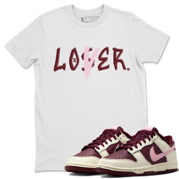 Loser Lover Unisex Crew Neck T-Shirt - Sneaker Shirt To Match Dunks Valentines Day Jezsport.com